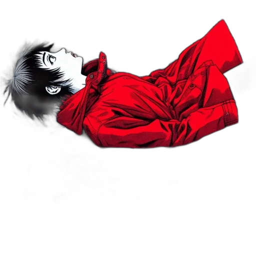 dress, jacket, creature, umbrella, photorealistic, concept art, comic book art, anime transparent PNG cut-out