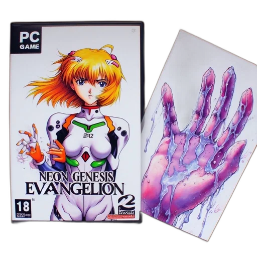 concept art, left, game, box, features, neon-lit, graphics, neon transparent PNG cut-out