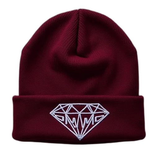 hat, crown, jewelry, maroon, beanie, word, diamond, white transparent PNG cut-out