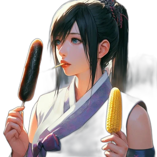 staff, food, weapon, sword, concept art, fantasy art, anime, photorealistic transparent PNG cut-out