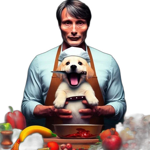 food, staff, animal, concept art, pixel art, photorealistic, fantasy art, poster transparent PNG cut-out