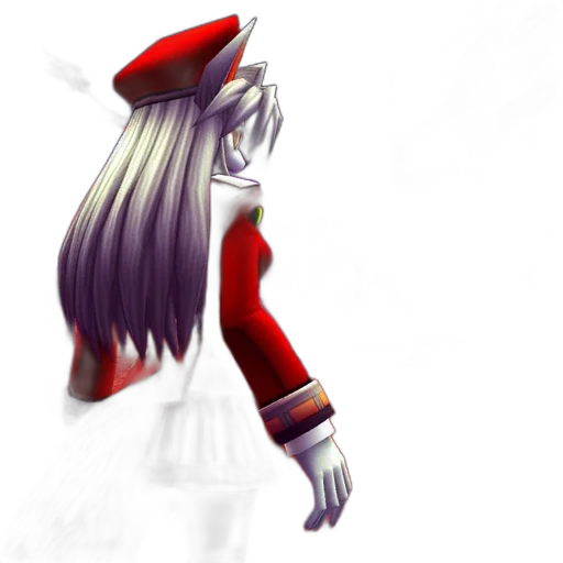 staff, hat, crown, dress, fantasy art, concept art, 3d render, pixel art transparent PNG cut-out