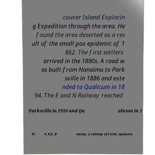 poster, text, about, history, parksville, including, mentions, nanaimo transparent PNG cut-out