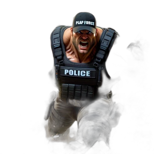 weapon, mask, face, staff, concept art, comic book art, photorealistic, fantasy art transparent PNG cut-out