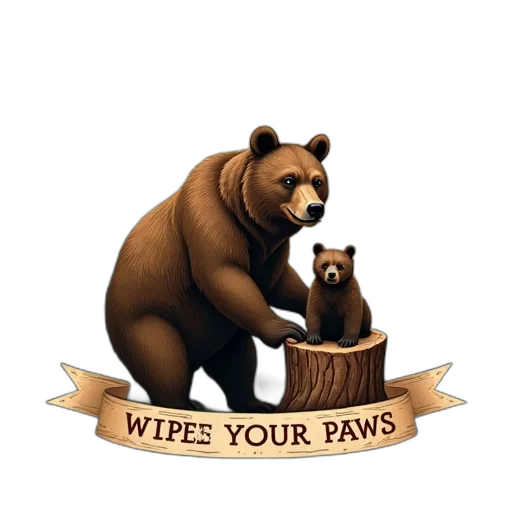 second, image, canvas, print, vintage-style, illustration, featuring, two transparent PNG cut-out