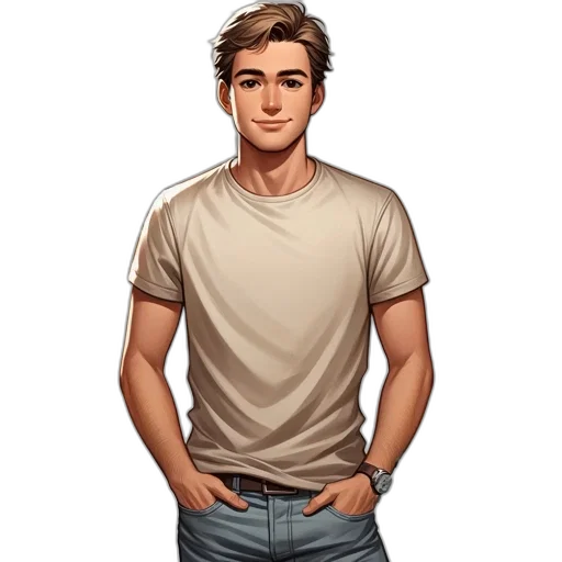 staff, face, pixel art, cartoon, concept art, photorealistic, earth tones, illustration transparent PNG cut-out