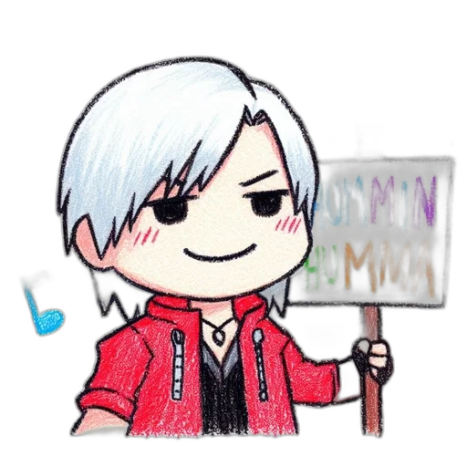staff, weapon, cartoon, anime, watercolor, pixel art, red, blue transparent PNG cut-out