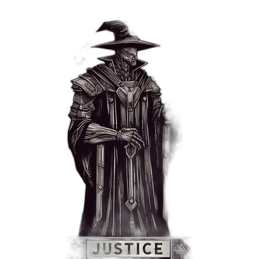 staff, jacket, hat, concept art, fantasy art, comic book art, pixel art, illustrated transparent PNG cut-out