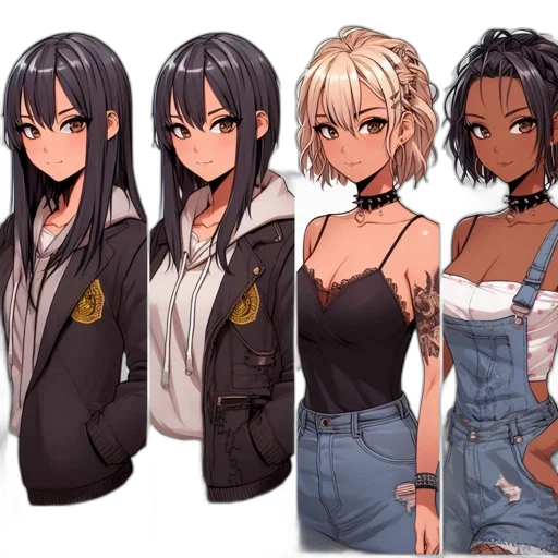 jacket, dress, anime, concept art, pixel art, cartoon, dark, monochrome transparent PNG cut-out
