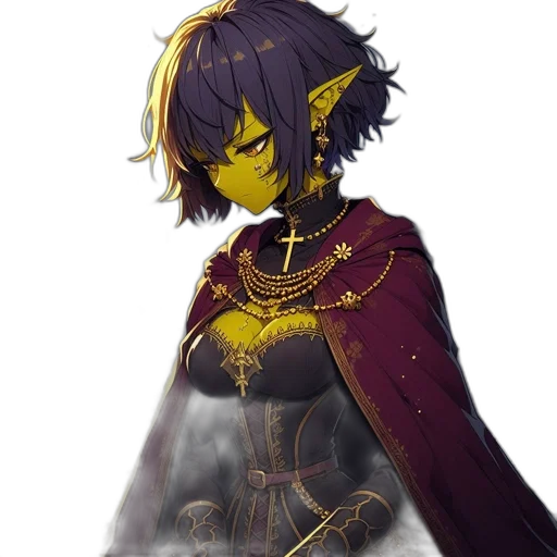 crown, dress, mask, sword, fantasy art, concept art, pixel art, anime transparent PNG cut-out