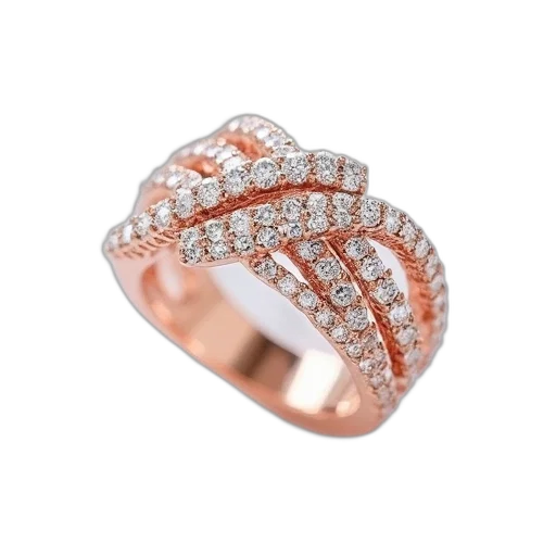 jewelry, crown, 14kt, rose transparent PNG cut-out