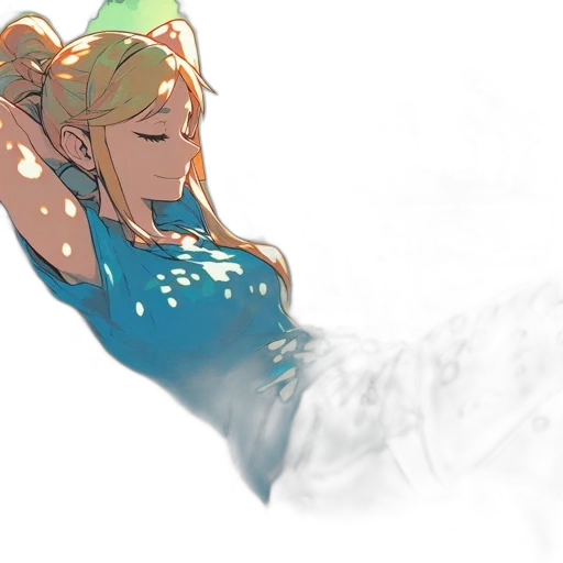 dress, crown, bottle, watercolor, concept art, fantasy art, comic book art, underwater transparent PNG cut-out