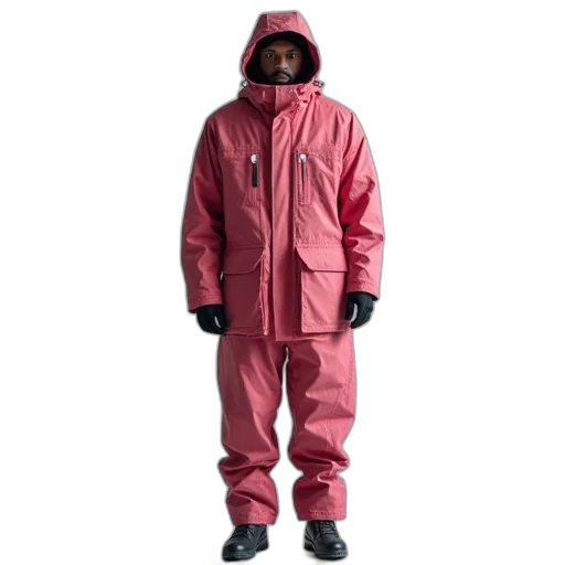 jacket, disposable, coverall, designed transparent PNG cut-out