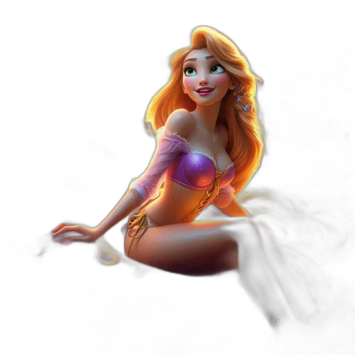 dress, fantasy art, concept art, 3d render, photorealistic, underwater, fire, female transparent PNG cut-out