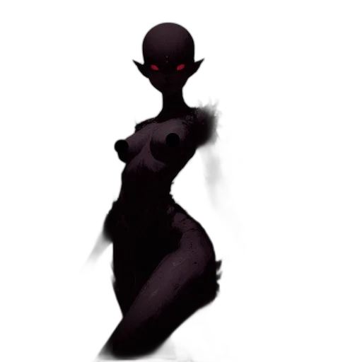 dress, creature, robot, staff, concept art, pixel art, fantasy art, 3d render transparent PNG cut-out