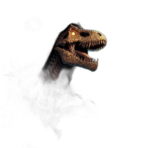 dragon, creature, animal, mask, concept art, 3d render, photorealistic, fantasy art transparent PNG cut-out