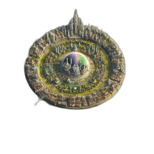 crown, jewelry, staff, hat, 3d render, concept art, fantasy art, photorealistic transparent PNG cut-out