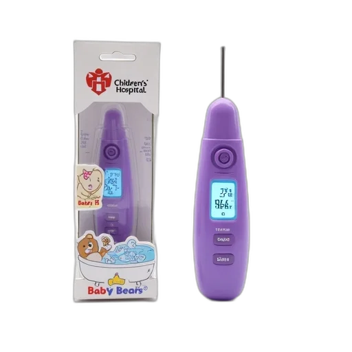 purple, children, hospital, baby, bear, thermometer, cartoon, bathtub transparent PNG cut-out