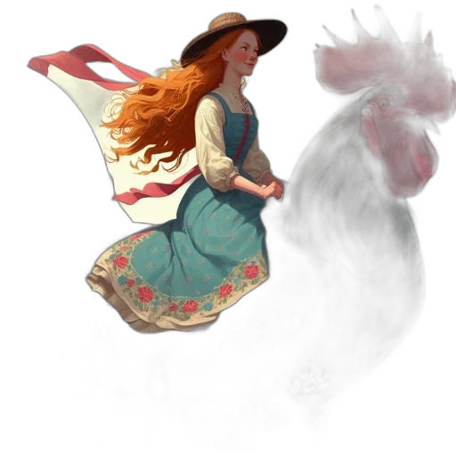 dragon, dress, mask, concept art, fantasy art, watercolor, pixel art, fog transparent PNG cut-out