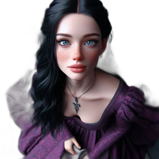 jewelry, dress, face, crown, fantasy art, 3d render, photorealistic, concept art transparent PNG cut-out