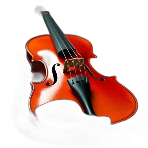 weapon, 3d render, photorealistic, concept art, violin, glossy, red-brown, finish transparent PNG cut-out