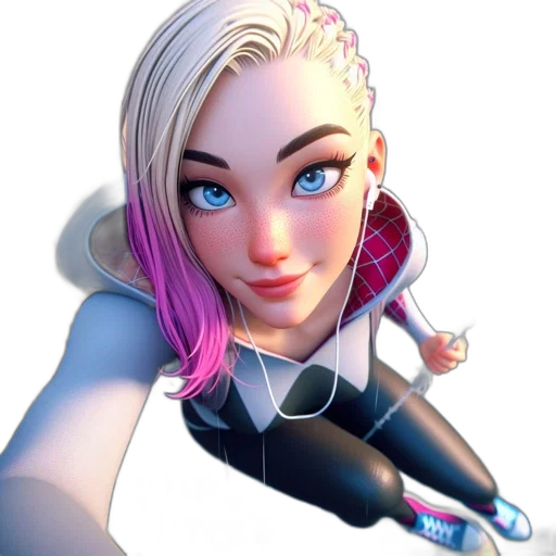 robot, face, staff, weapon, concept art, 3d render, fantasy art, cartoon transparent PNG cut-out