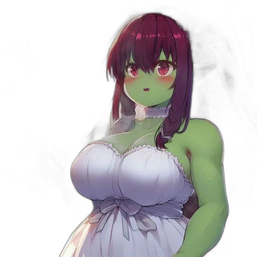 dress, robot, creature, staff, fantasy art, anime, concept art, pixel art transparent PNG cut-out