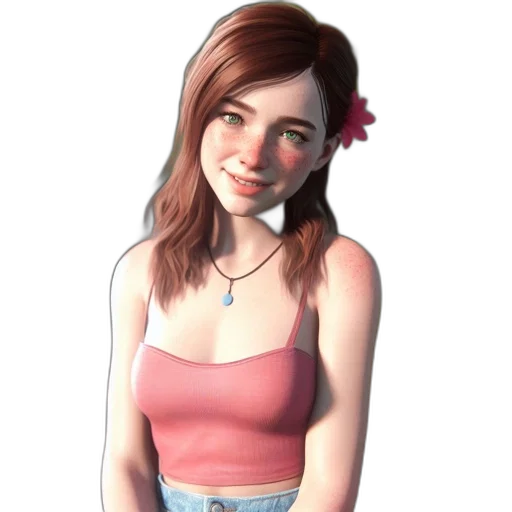 face, staff, dress, photorealistic, concept art, 3d render, cartoon, pastel transparent PNG cut-out