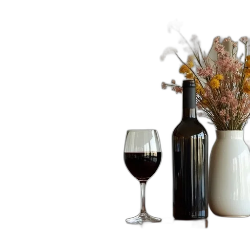 bottle, 3d render, photorealistic, earth tones, dark, monochrome, wooden, bar transparent PNG cut-out
