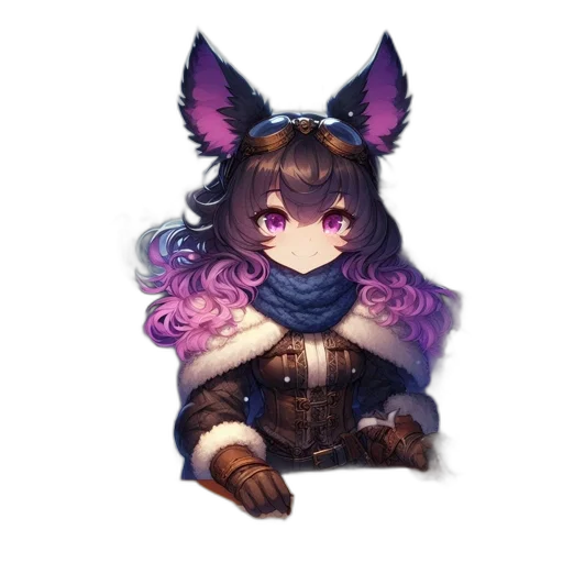 staff, mask, creature, animal, fantasy art, concept art, pixel art, watercolor transparent PNG cut-out