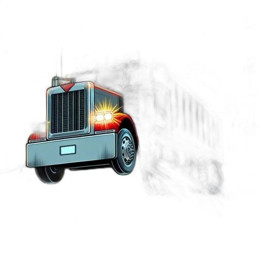 car, robot, concept art, photorealistic, 3d render, pixel art, truck, flowing transparent PNG cut-out