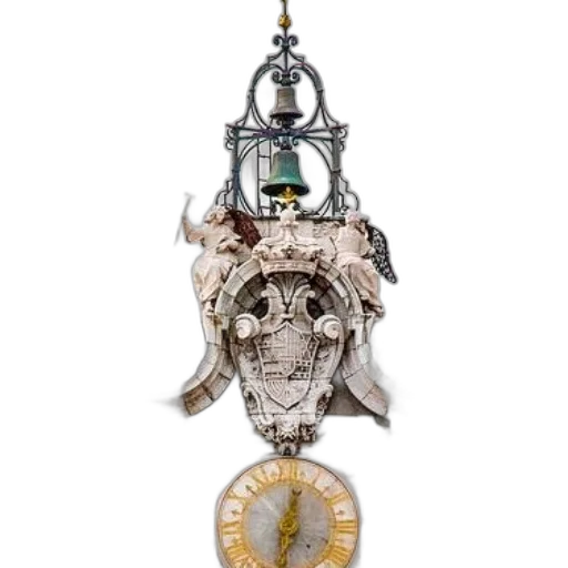 jewelry, crown, grand, clock, tower, intricate, sculptures, large transparent PNG cut-out