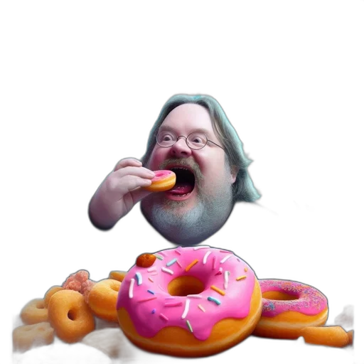 food, creature, animal, weapon, 3d render, photorealistic, concept art, vaporwave transparent PNG cut-out