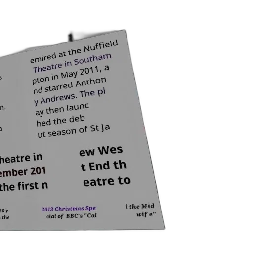 image, shows, promotional, poster, play, premiered, nuffield, theatre transparent PNG cut-out