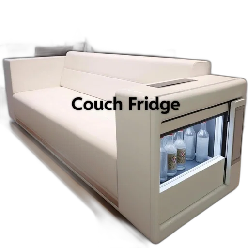 furniture, food, 3d render, modern, kitchen, features, couch, transparent transparent PNG cut-out