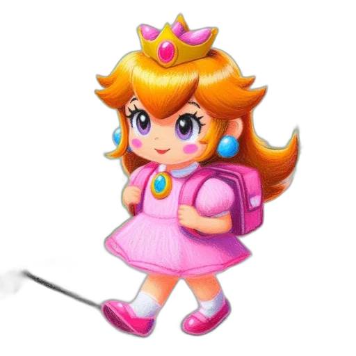 staff, dress, crown, weapon, 3d render, concept art, pixel art, vaporwave transparent PNG cut-out
