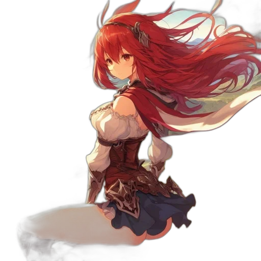 dress, sword, staff, weapon, fantasy art, anime, concept art, pixel art transparent PNG cut-out