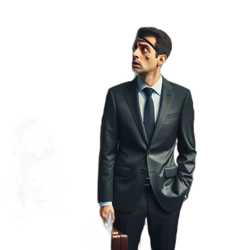staff, jacket, concept art, photorealistic, cartoon, 3d render, sophisticated, man transparent PNG cut-out