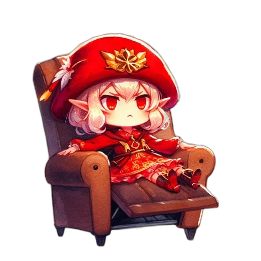 furniture, crown, hat, weapon, pixel art, anime, concept art, fantasy art transparent PNG cut-out
