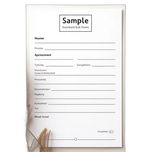 staff, sample, appointment, form transparent PNG cut-out