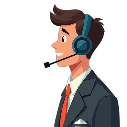 staff, cartoon, concept art, pixel art, 3d render, call, center, man transparent PNG cut-out