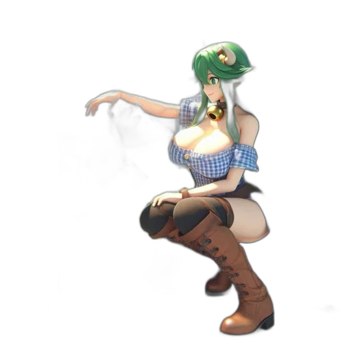staff, hat, weapon, dress, concept art, pixel art, fantasy art, 3d render transparent PNG cut-out