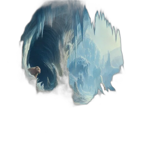 mask, face, hair, creature, concept art, 3d render, vaporwave, photorealistic transparent PNG cut-out