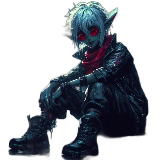 staff, mask, weapon, creature, concept art, fantasy art, pixel art, cyberpunk transparent PNG cut-out
