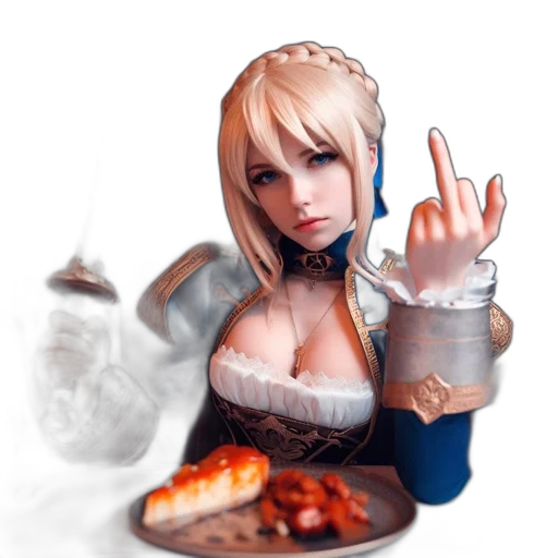 food, robot, weapon, dragon, fantasy art, pixel art, concept art, photorealistic transparent PNG cut-out