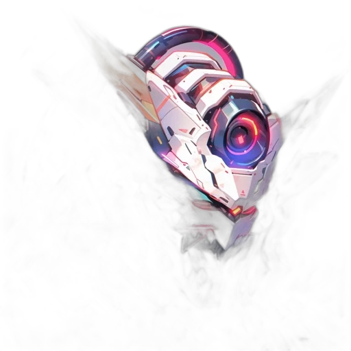 mask, weapon, jewelry, robot, concept art, 3d render, fantasy art, pixel art transparent PNG cut-out