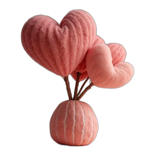 flower, jewelry, food, crown, 3d render, photorealistic, baby, love transparent PNG cut-out