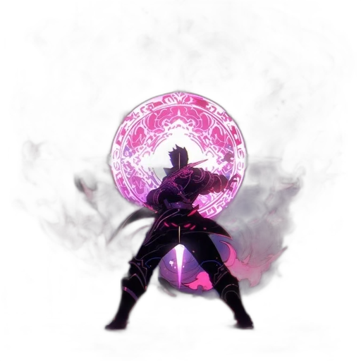 staff, sword, weapon, concept art, fantasy art, pixel art, anime, dark transparent PNG cut-out