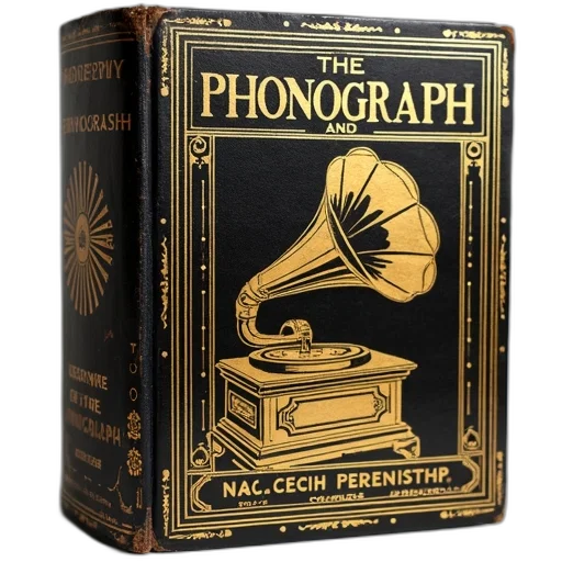cover, book, titled, phonograph, how, use, being, short transparent PNG cut-out