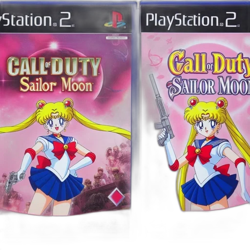 two, video, game, covers, parody, call, duty, sailor transparent PNG cut-out
